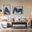 Product Image 1 for Ceramic Table Lamp With Linen Shade, Cream from Creative Co-Op
