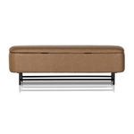 Product Image 7 for Zara Faux Leather Trunk - Sierra Nude from Four Hands