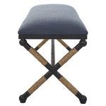 Product Image 7 for Firth Rustic Navy Sofa Bench from Uttermost