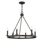 Product Image 5 for Georgie 6 Light Chandelier from Savoy House 