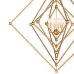 Product Image 6 for Selena Large Gold Metal Square Chandelier from Regina Andrew Design