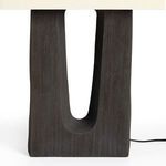 Product Image 8 for Cuit Ceramic Table Lamp - Textured Matte Black Ceramic from Four Hands